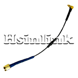 HS-IPEX4M(RA) To SMAM With 1.37LL Cable XXcm (8G)